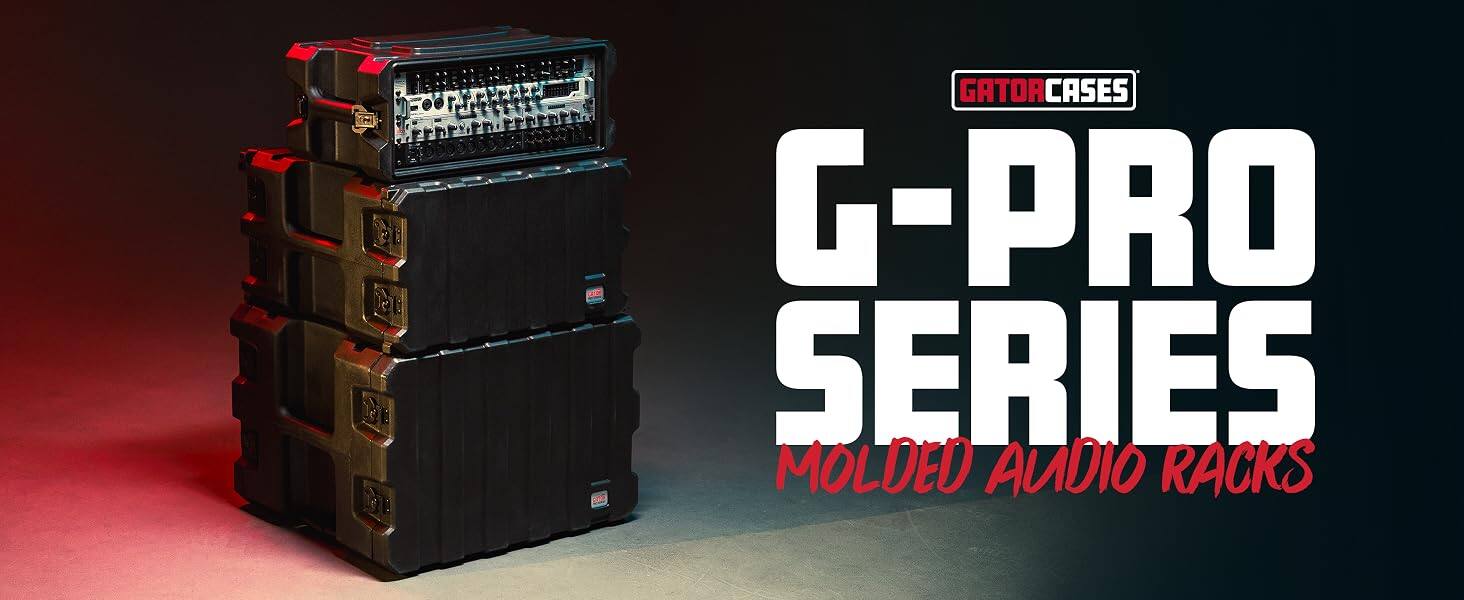 Gator Cases G-Pro Series Molded Audio Racks