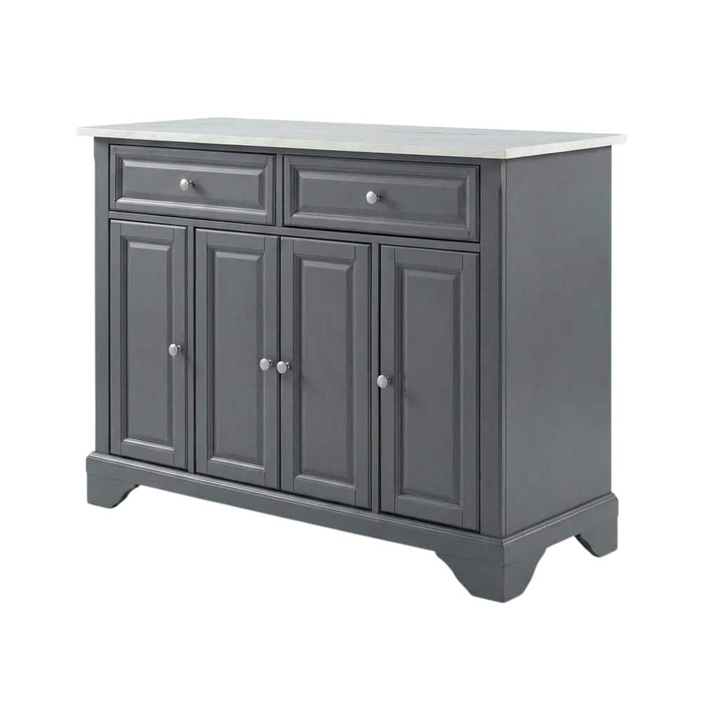 Crosley Furniture - Avery Kitchen Island - Distressed Gray price history on PriceWatchPro