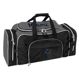 Jardine - Miami Marlins Action Duffel Bag - Gray