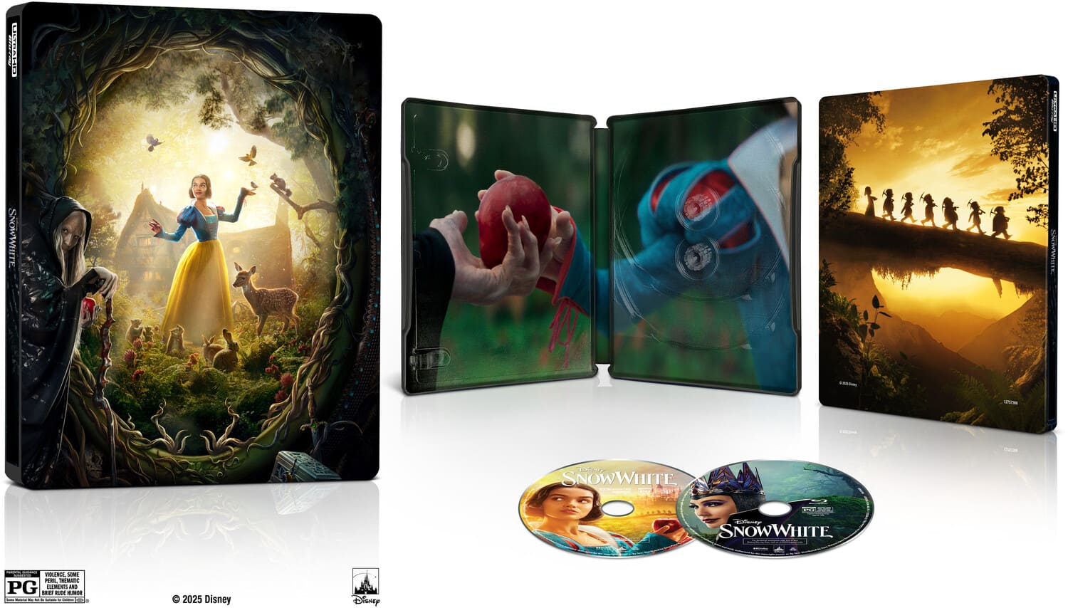 Snow White   - 4K Blu-Ray [Steelbook] [4K Ultra HD Blu-ray]