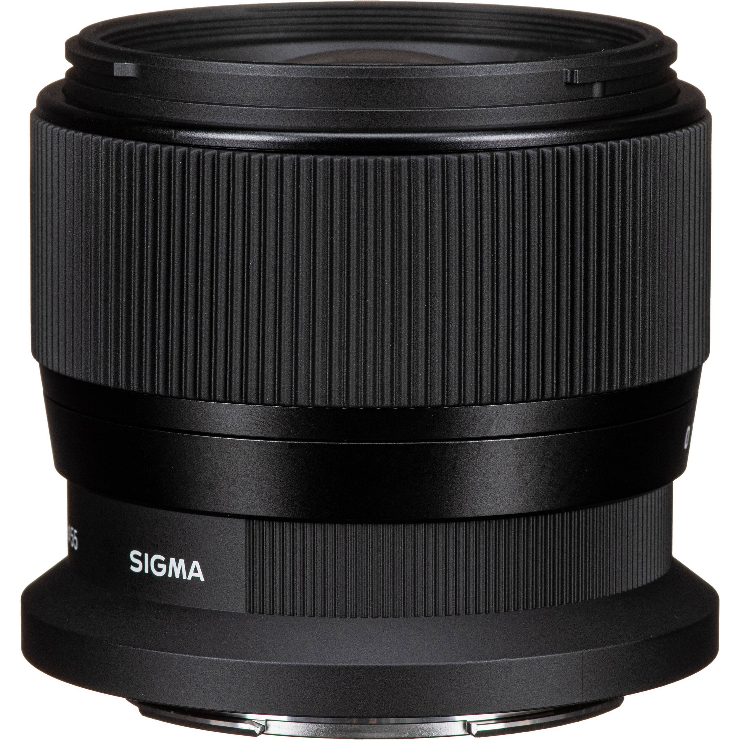 Alt View 2. Sigma - Sigma 56mm f/1.4 DC DN Contemporary Lens for Nikon Z Value Bundle - Black.