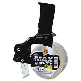 Duck - Max Strength 1.88" Handheld Packaging Tape Dispenser - Clear
