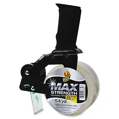 DUCK MAX STRENGTH PACKAGING TAPE
54 yd x 50 mm / 48 m x 50 mm
188 Nix 54 yd x 50 mm / 48 m x 50 mm