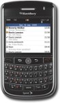 Front Standard. BlackBerry - Tour 9630 Mobile Phone - Black/Silver (Sprint).