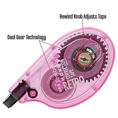 Rewind Knob Adjusts Tape  
Dual Gear Technology  
Tombo Collection  
Retro Tape