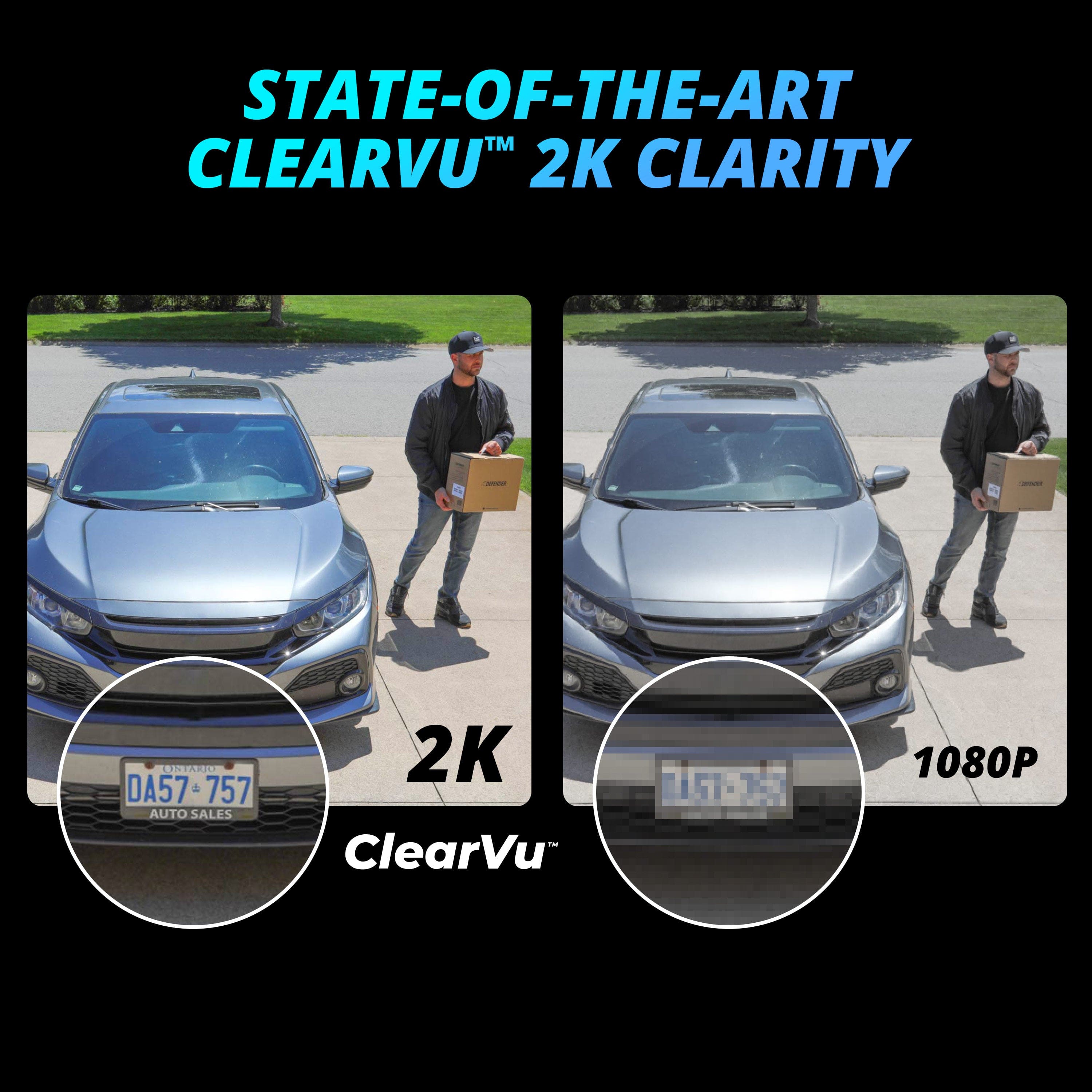 STATE-OF-THE-ART CLEARVU™ 2K CLARITY
2K
DA57 757
AUTO SALES
1080P
ClearVu™