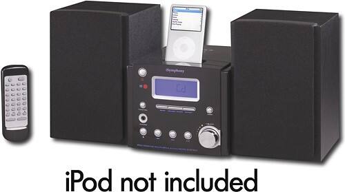 Best Buy: iSymphony 120W Micro Music System with Apple® iPod® Dock M28