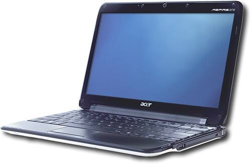 Best Buy: Acer Aspire One Netbook With Intel® Atom™ Processor Seashell ...