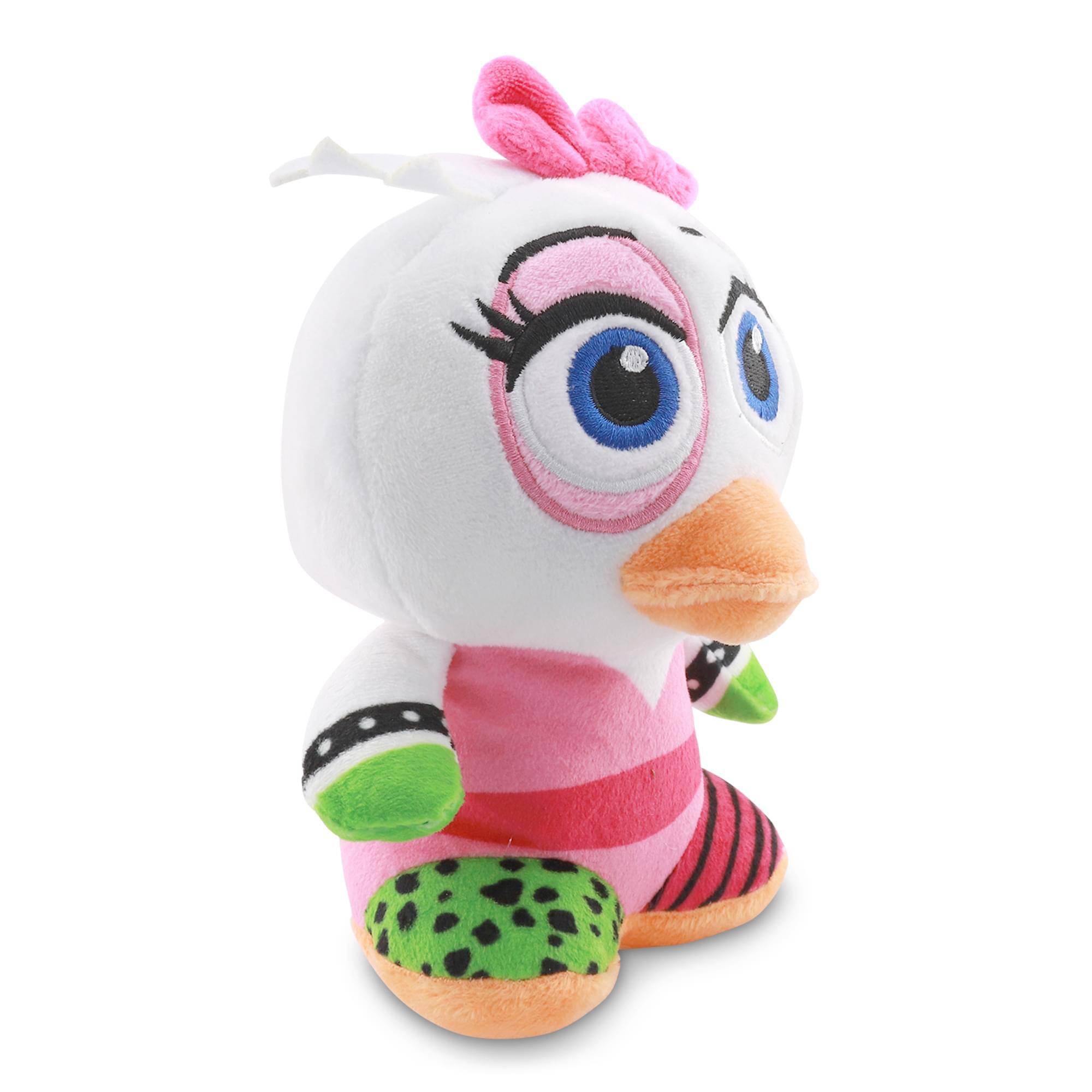 Alt View 1. Johnny's Toys - Five Nights At Freddy's Security Breach 7 Inch Plush | Glamrock Chica - Multi-Color.