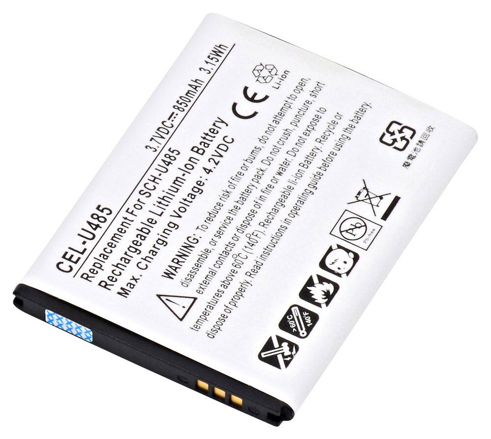 Front. UltraLast - Lithium-Ion Battery for Select Samsung Cell Phones - Black.
