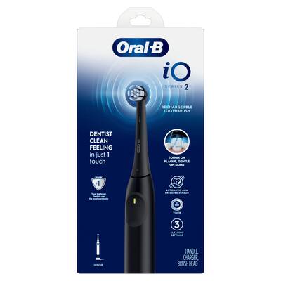 【新品】オーラルB io2s ブラックE Oral B iO2 Rechargeable Electric Toothbrush Kit Night Black