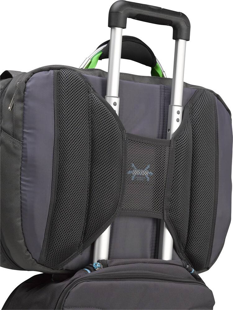 Alt View Zoom 4. High Sierra - Messenger Laptop Bag - Kelley Green/Charcoal/Black.