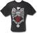 Front Standard. Ernie Ball - Strings and Things T-Shirt (Medium) - Black.