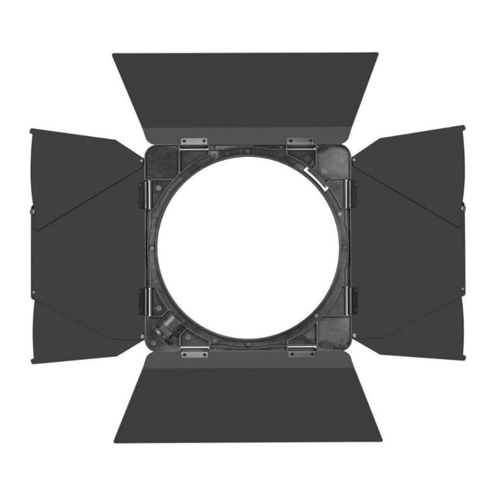 Godox - Barndoors Black for FLS10 Lens with Beam Cutting and Light Control