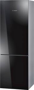 Bosch - 800 Series 10.0 Cu. Ft. Counter-Depth Refrigerator - Glass-on-Black - Front_Standard