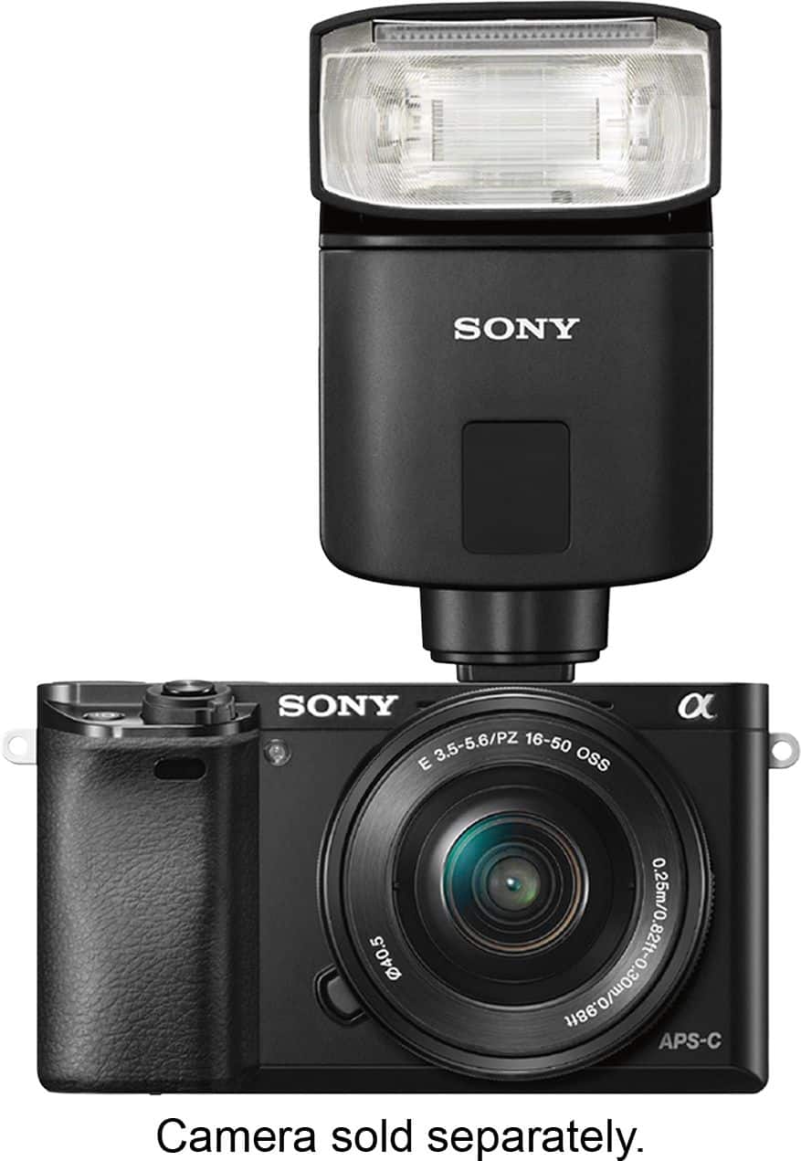 Alt View 14. Sony - External Flash - Black.