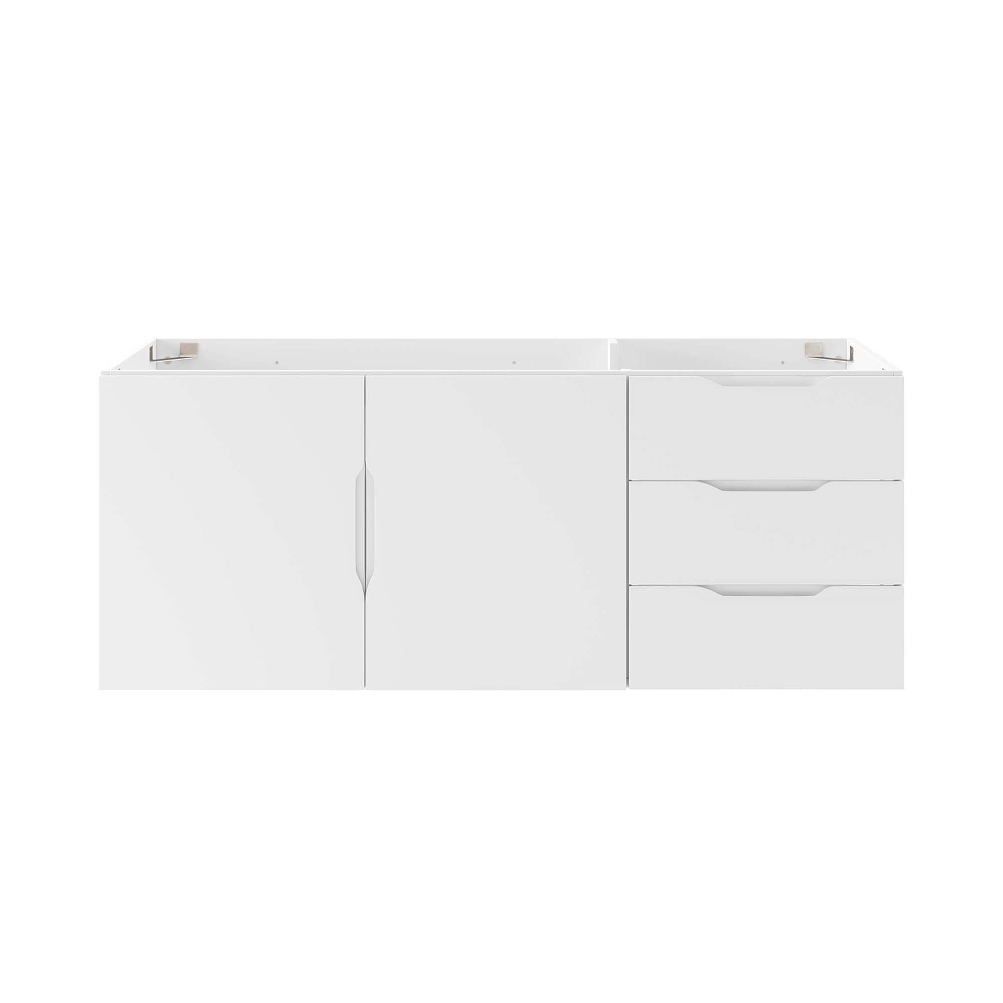 Alt View 4. Modway - Vitality Bathroom Cabinet Basin Not Included - White.