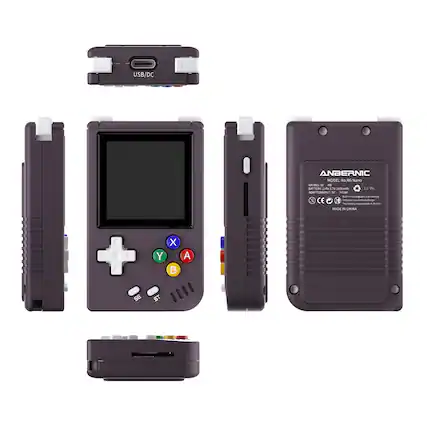 USB/DC
ANBERNIC
MODEL No. RG Nano
BATTERY: 3.7V 2000mAh Li-Po
MADE IN CHINA
R