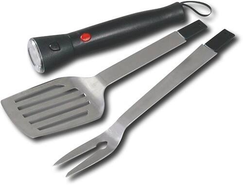 Angle Standard. Charbroil - 3 piece Torch Fork - Black/Stainless-Steel.