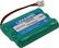Front. Lenmar - Lithium-Ion Battery for Select Cordless Phones - Green.
