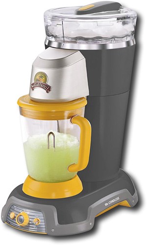 Best Buy: Margaritaville Explorer Cordless Frozen Concoction Maker  Charcoal/Mango NBMGDM0900