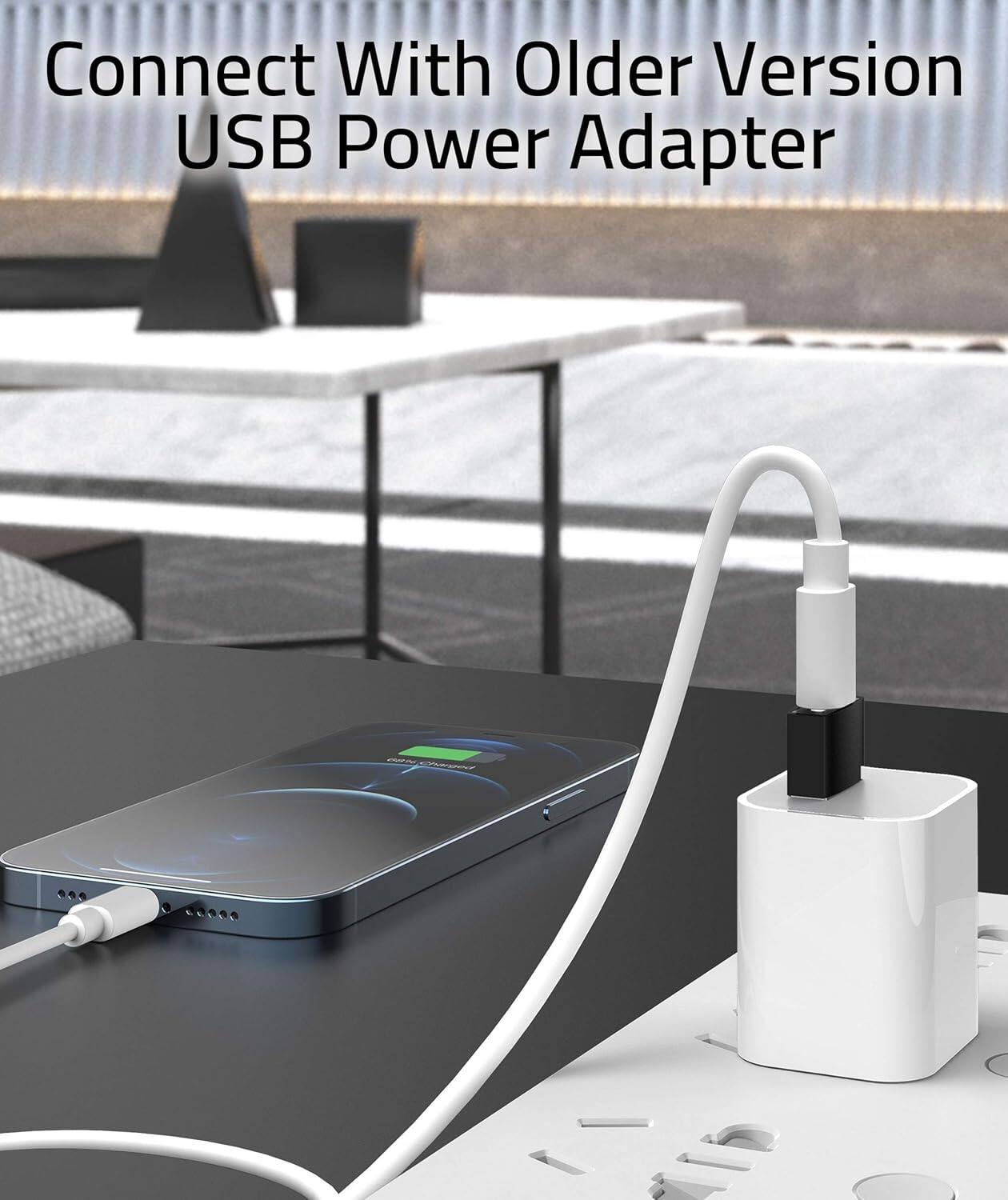 Connect With Older Version USB Power Adapter