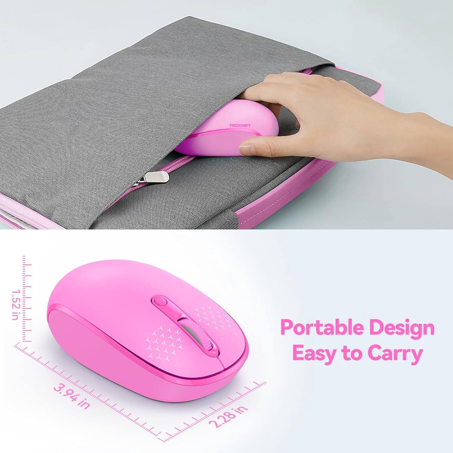 TECKNET

1.52 in  
3.94 in  
Portable Design Easy to Carry

LELLE 2.28 in