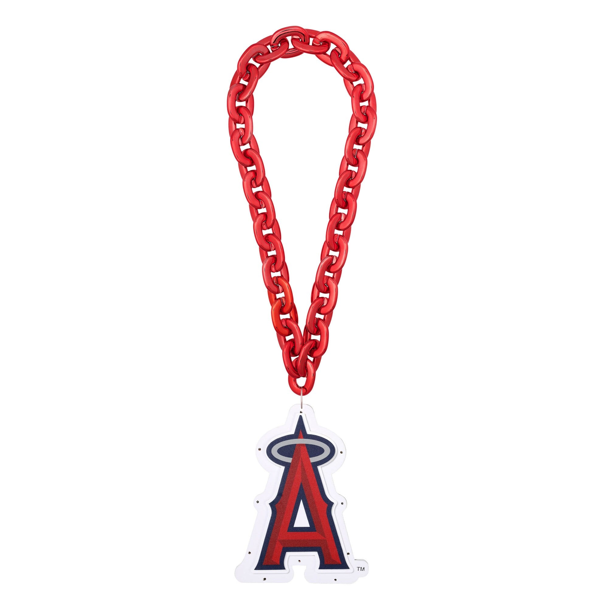 FOCO - Los Angeles Angels Light Up Big Logo Fan Chain - Multicolor