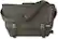 Front Standard. Incase - Nylon Messenger Laptop Case - Green.