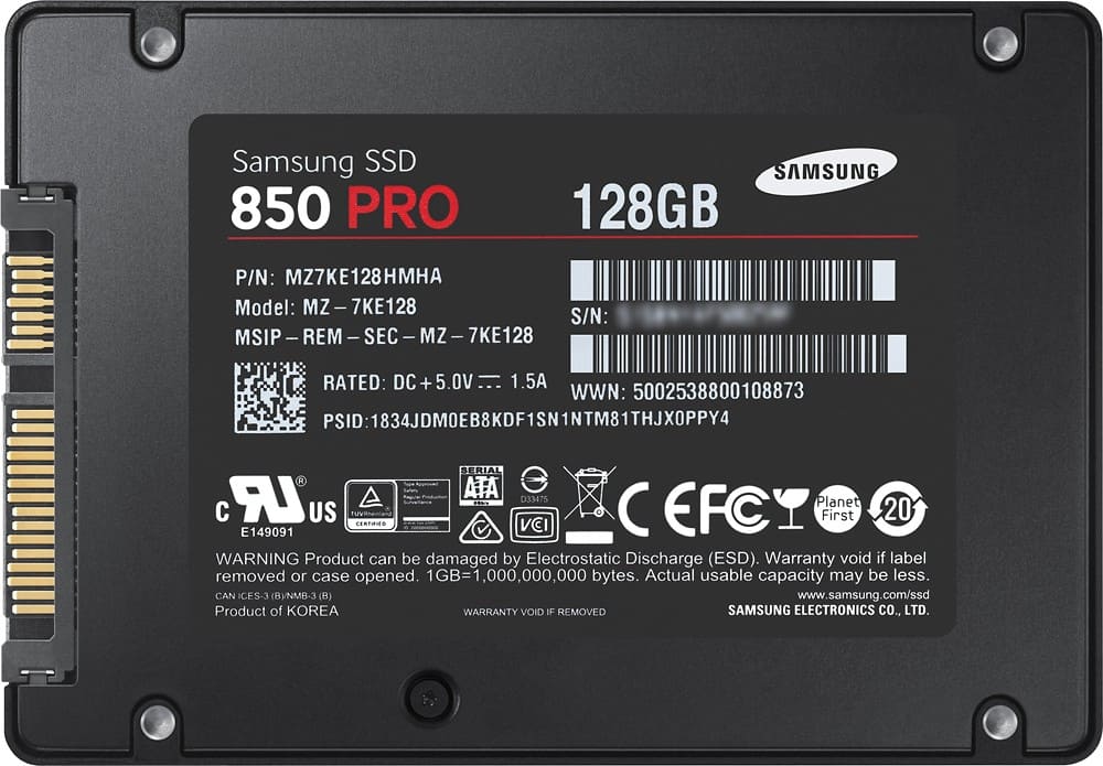 Clearance 850 pro 128gb