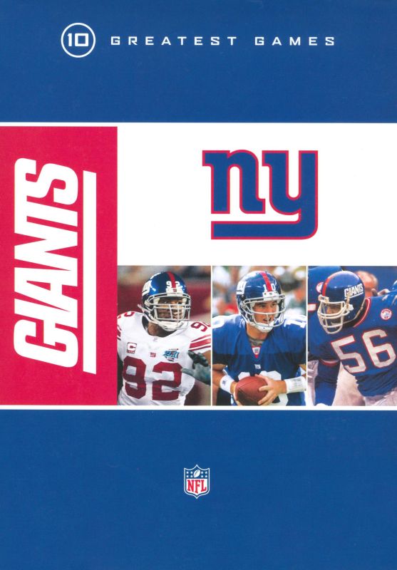  NFL: New York Giants - 10 Greatest Games [10 Discs] [DVD]