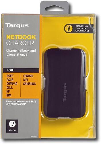 Best Buy: Targus AC Adapter Black APA70US