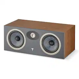 Focal - Theva Center 2-Way Center Channel Speaker - Each - Dark Wood