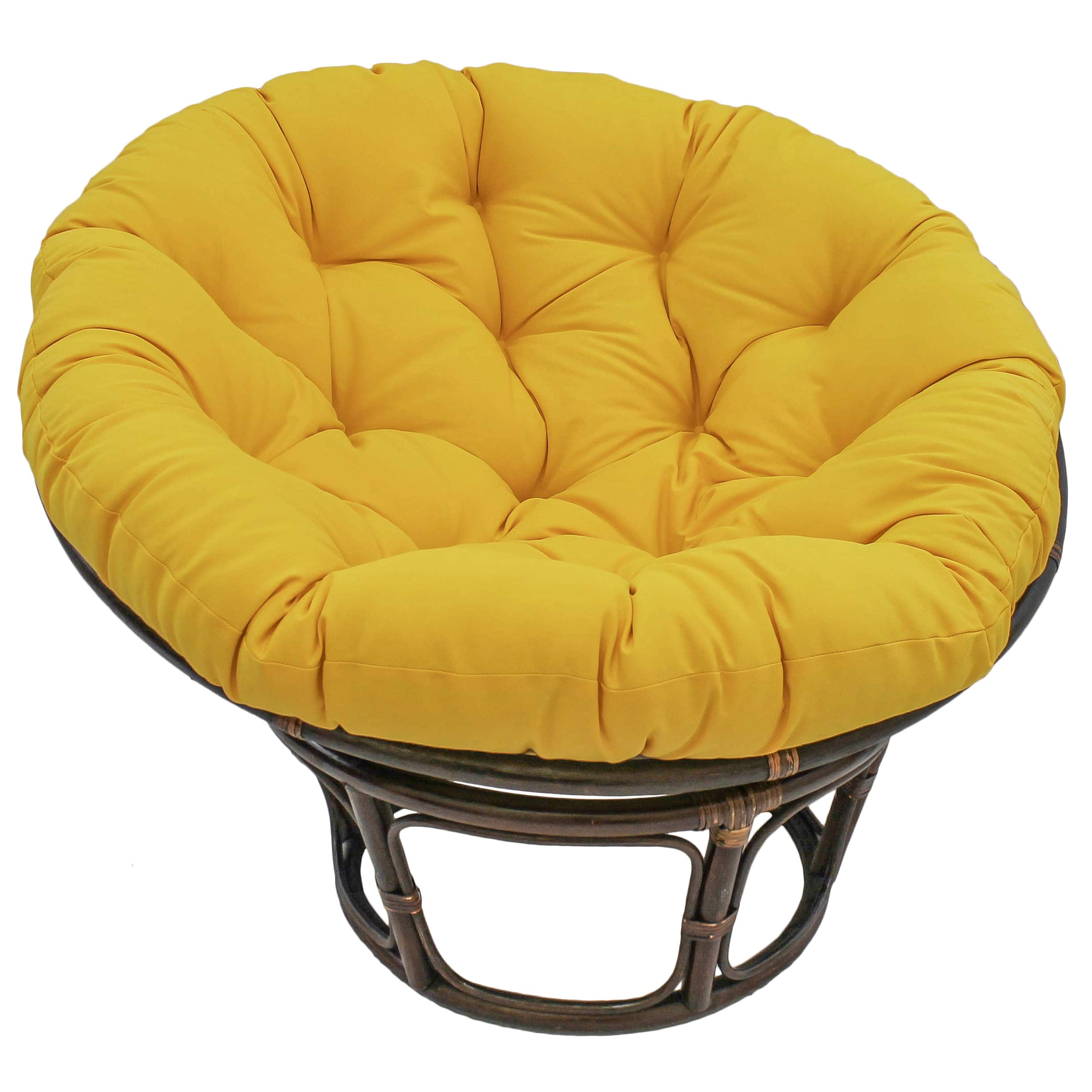Blazing Needles - 44-inch Solid Twill Papasan Cushion (Fits 42-inch Papasan Frame) - Sunset price history on PriceWatchPro