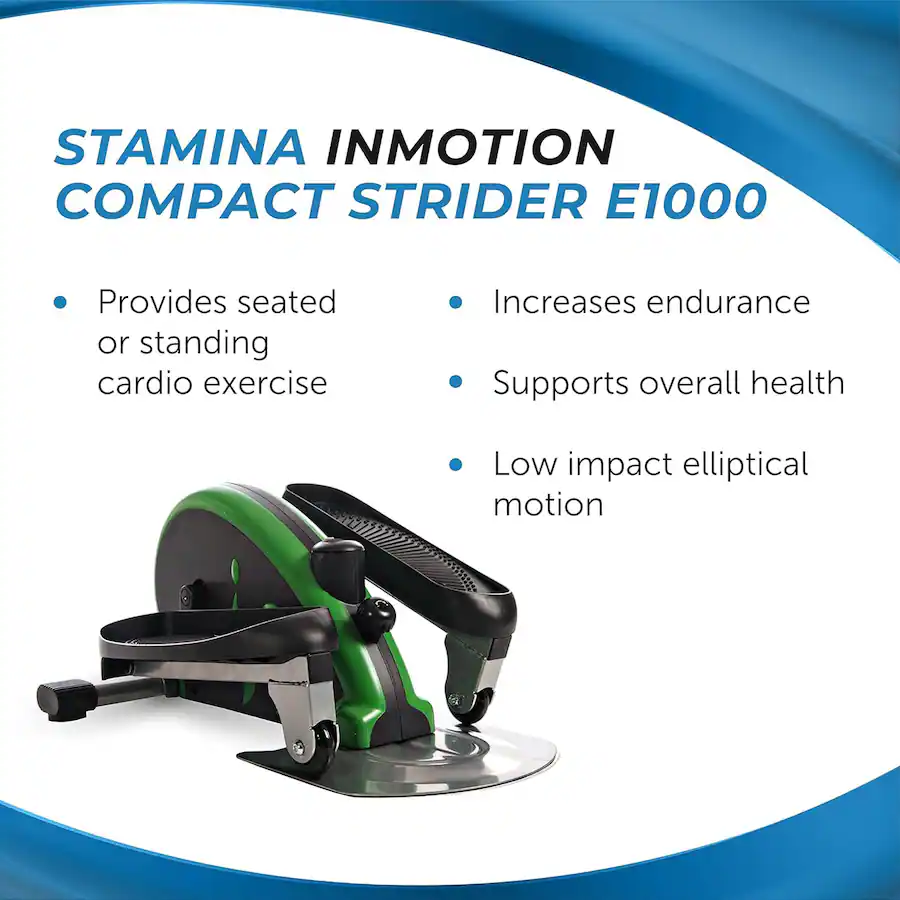 Stamina Products Stamina Inmotion E1000 Compact Lower Body Cardio ...