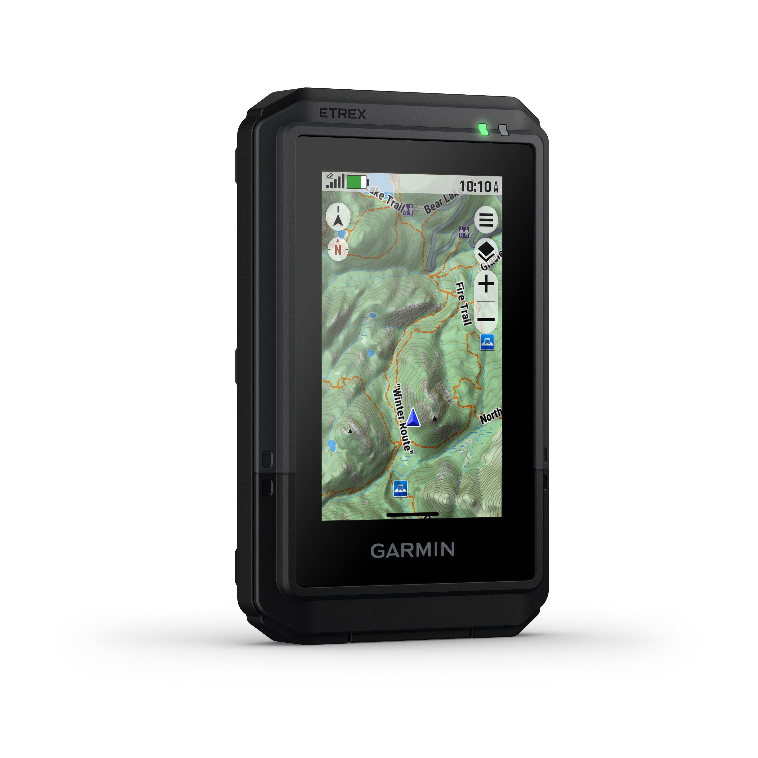 ETREX  
GARMIN  

10:10  
Fire Trail  
Bear Lane  
North  
Winter Koute