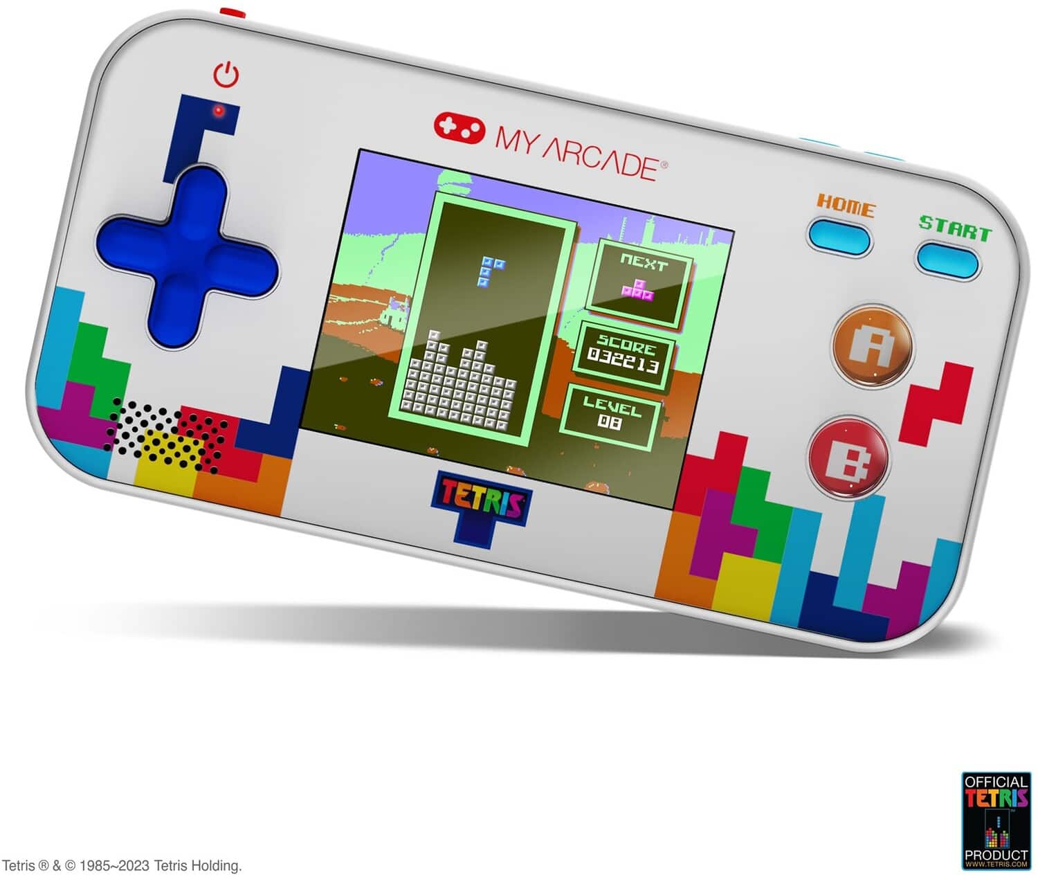 Tetris Gamer V Classic Handheld Portable Video Game System (201 GAMES IN 1)