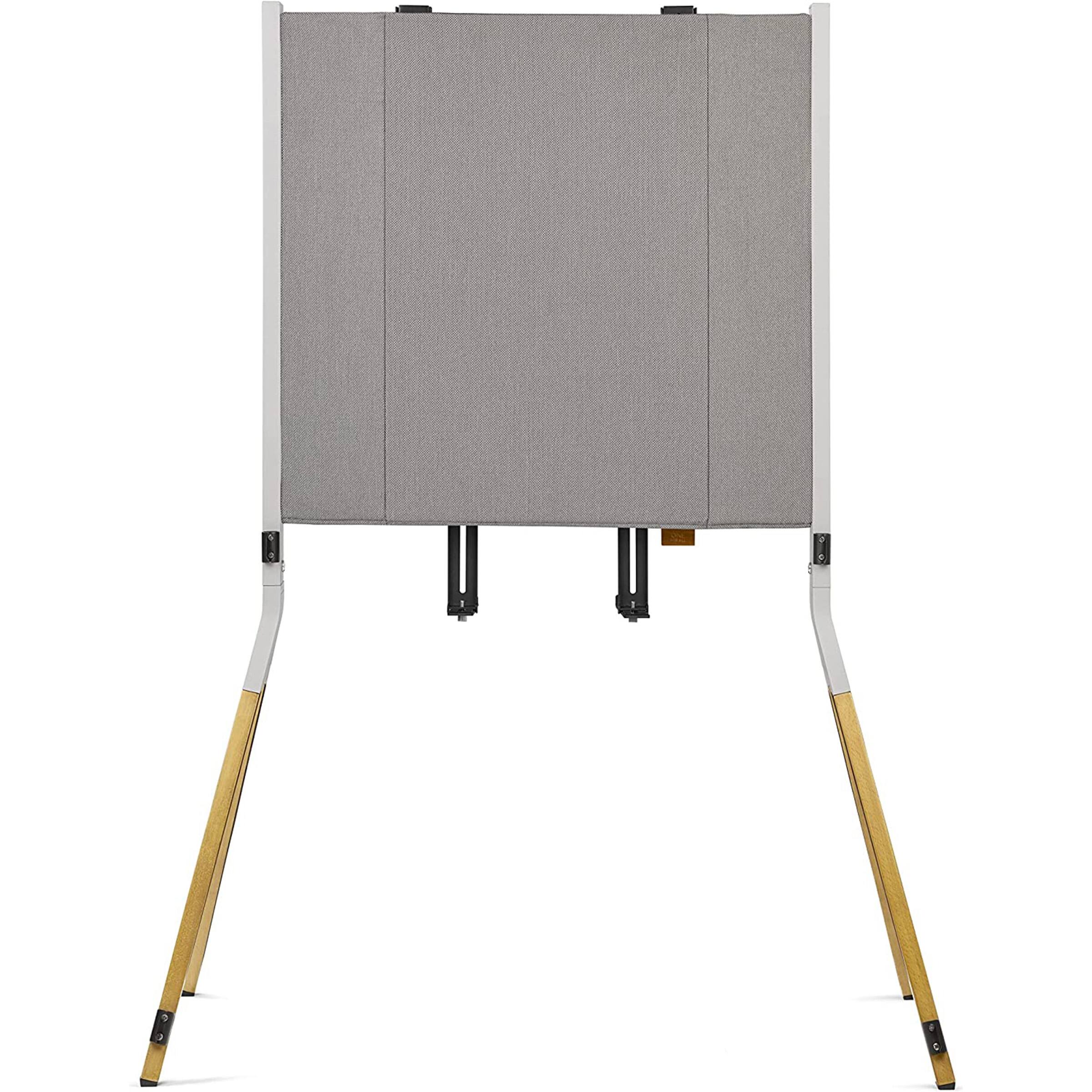 Back. One for All - TV STAND, FALCON, VESA 400, LIGHT, US - Metallic, Oak.