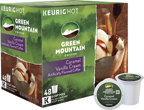 UPC 611247350072 product image for Green Mountain Coffee - Caramel Vanilla Cream K-Cup Pods (48-Pack) | upcitemdb.com