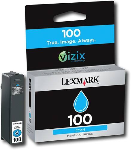 Best Buy: Lexmark Vizix 100 Ink Cartridge Cyan 14N1013