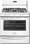 Frigidaire - Gallery 30" Self-Cleaning Freestanding Gas Convection Range - White-Front_Standard