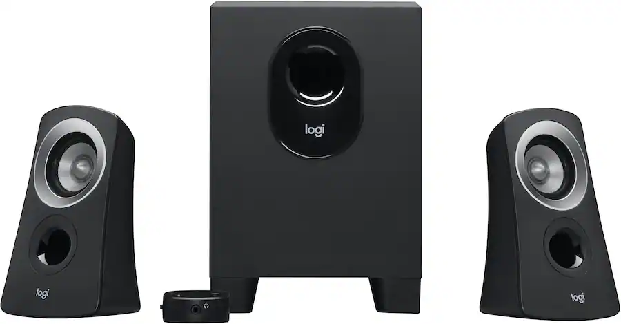 Logitech Z313 Channel Speaker System (3 Piece) for PC Black