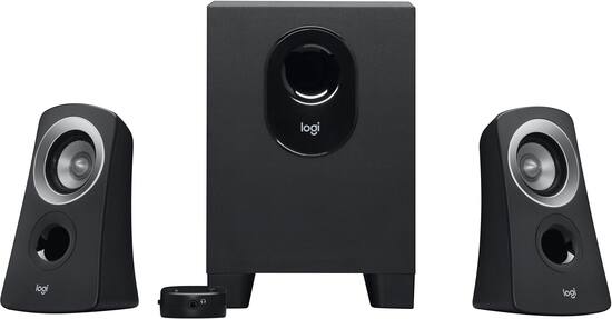 Old logitech top 5.1 speakers