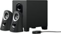 Alt View Zoom 11. Logitech - Z313 2.1-Channel Speaker System (3-Piece) - Black.