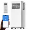 SIMZLIFE - 14000 BTU Portable Air Conditioner – 3-in-1 AC,with APP Control,400 Sq. Ft. Coverage,for Room/Office - White