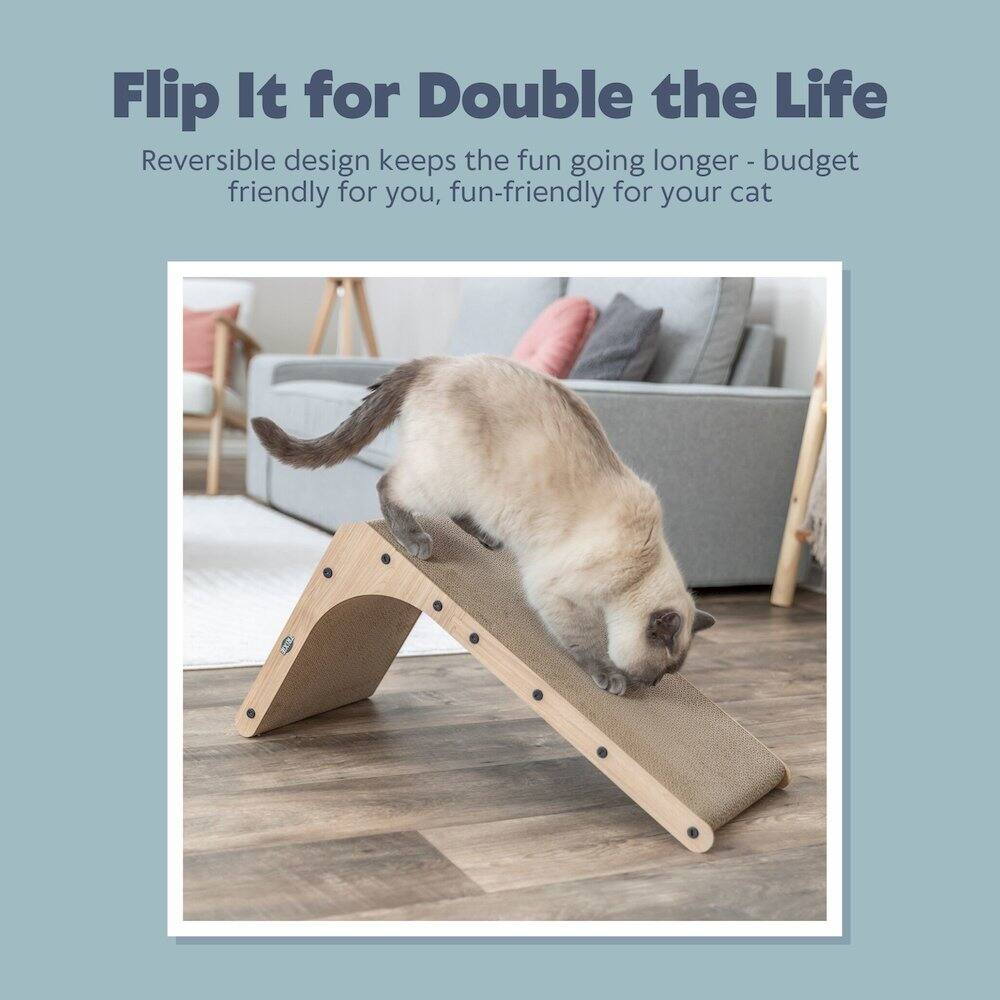 Flip It for Double the Life

Reversible design keeps the fun going longer - budget friendly for you, fun-friendly for your cat
