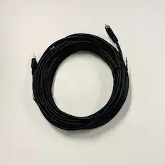 Front. Momento - 23 Foot Rear Camera Cable - Black.