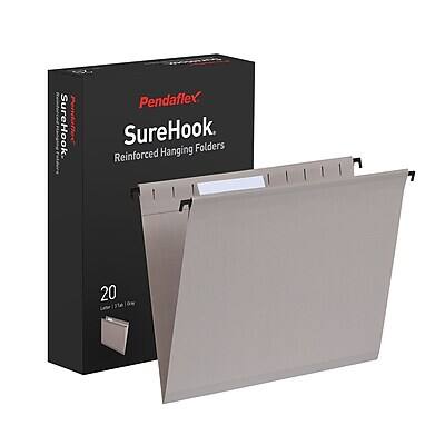 SureHook.  
Pendaflex.  
SureHook.  
Folders Reinforced Hanging  
20 proteer
