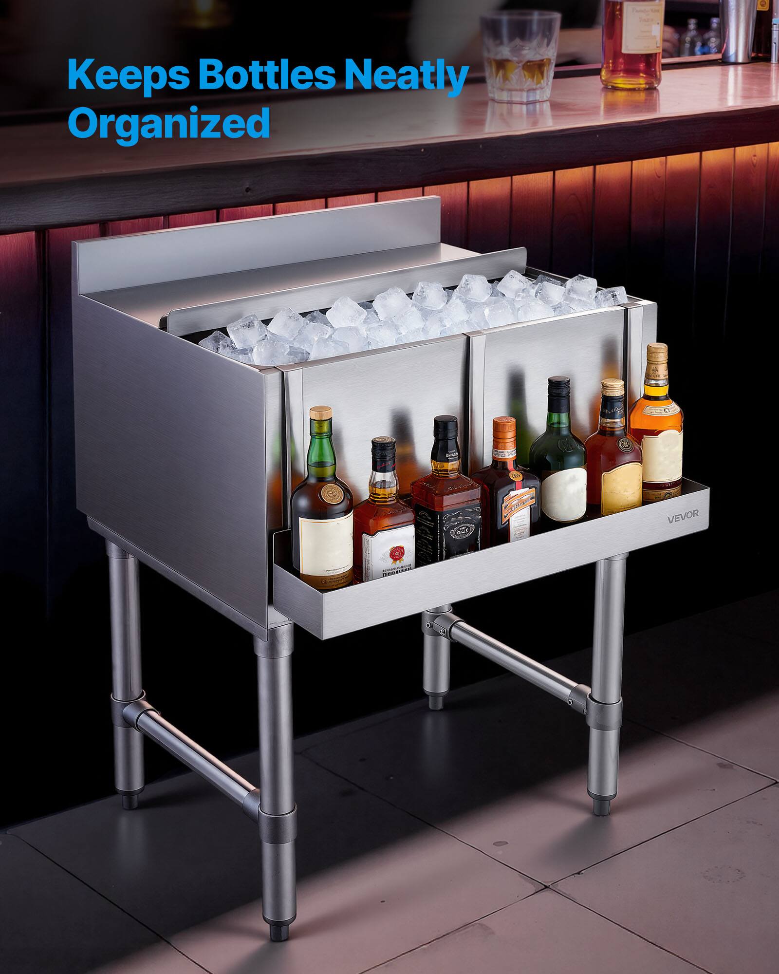 Keeps Bottles Neatly Organized  
VEVOR