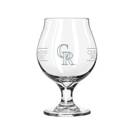 Logo Brands - Colorado Rockies 16oz. Belgium Glass - Multicolor